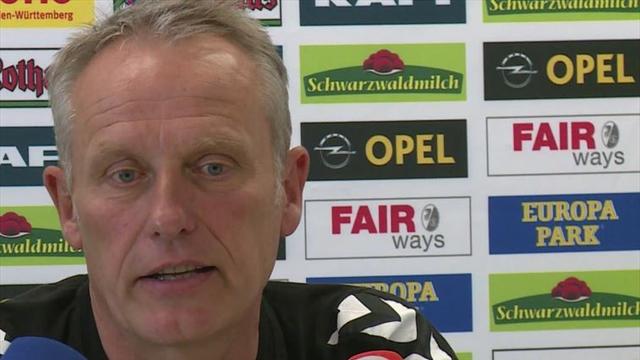 Streich: "...dann schießt Bayern ja trotzdem Tore" Streich: "...dann schießt Bayern ja trotzdem Tore"