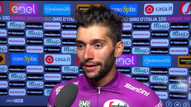 Gaviria im Siegerinterview: "Ein sehr schwieriger Sprint, es war anders" Gaviria im Siegerinterview: "Ein sehr schwieriger Sprint, es war anders"