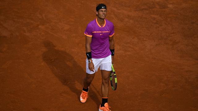Masters 1.000 Roma 2017, Thiem-Nadal: Sorprendido 6-4 y 6-3