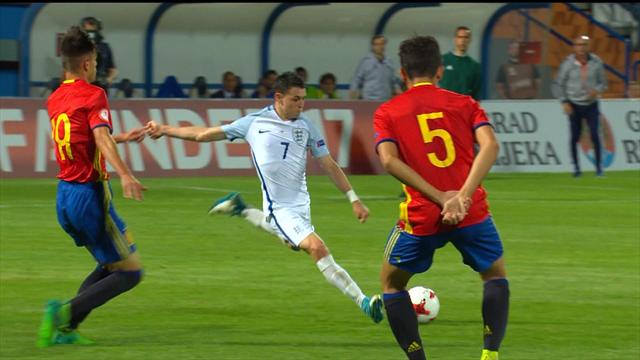 U17-EM: Foden bringt England im Finale wieder in Führung U17-EM: Foden bringt England im Finale wieder in Führung