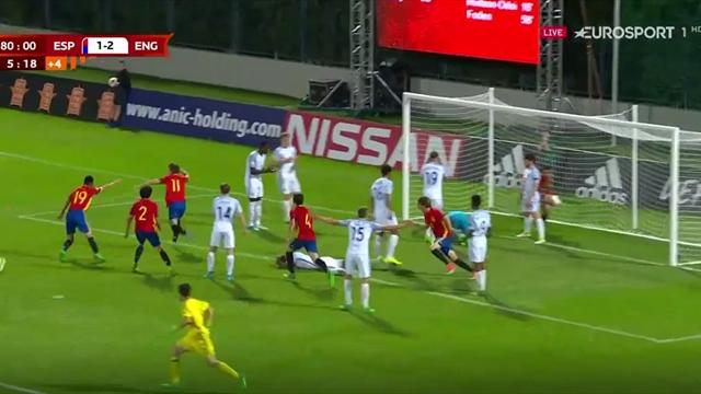 Europeo Sub17, España-Inglaterra: El gol en el último segundo que forzó los penaltis Europeo Sub17, España-Inglaterra: El gol en el último segundo que forzó los penaltis