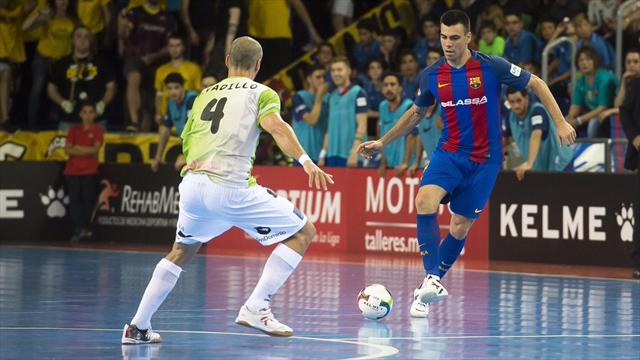 LNFS 2017 (Playoffs), Barcelona-Palma: Sergio Lozano selló la goleada desde su casa LNFS 2017 (Playoffs), Barcelona-Palma: Sergio Lozano selló la goleada desde su casa