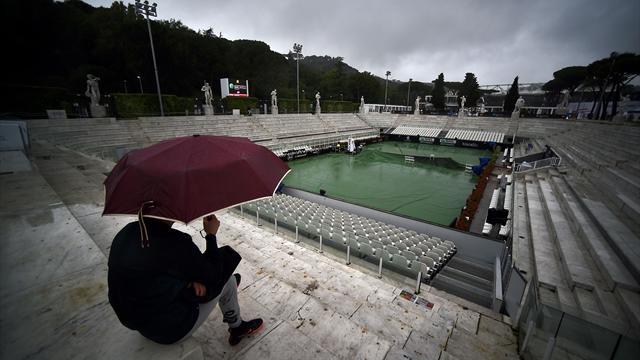 La pluie reporte le débat entre Djokovic et Del Potro à samedi