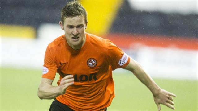 Paul Dixon's late winner gets Dundee United past Falkirk and into play-off final