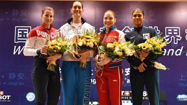 Splendida Martina Batini! Grande rimonta ed è oro a Shanghai nel fioretto
