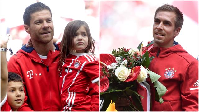 Bayern-duo takket av - for noen karrierer