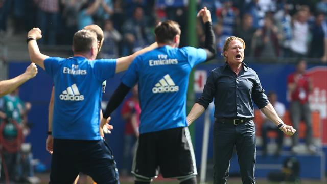 Hamburg feiert Last-Minute-Rettung - Wolfsburg muss in die Relegation