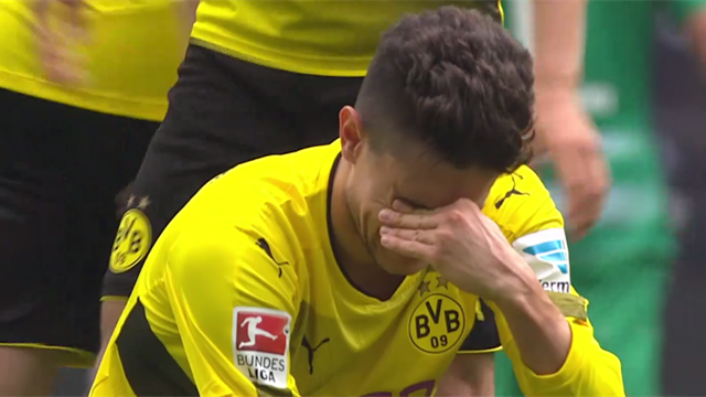 Il effectuait son retour : Bartra a craqué au coup de sifflet final