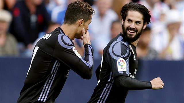 El Real Madrid gana en Málaga y conquista su trigésima tercera Liga