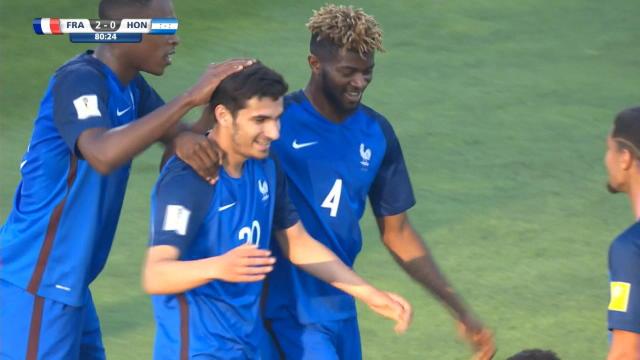 Augustin, Harit et Terrier ont parfaitement lancé les Bleuets