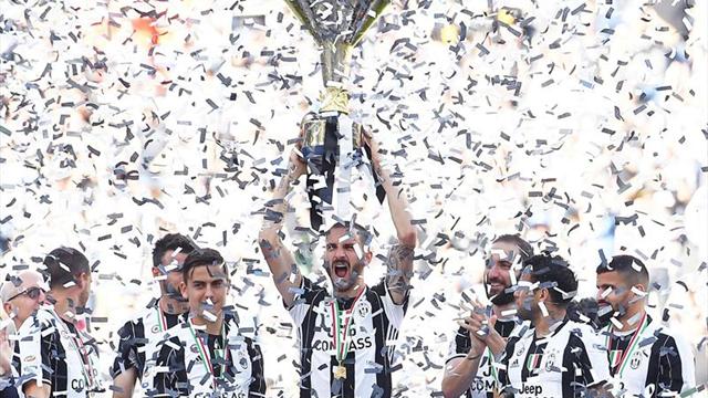 Hijo de Leonardo Bonucci fue el único triste en el título de su padre por esta increíble razón — Juventus