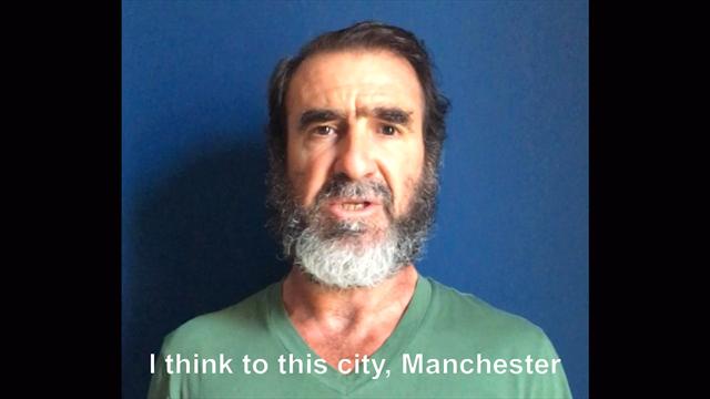 Eric Cantona: I suffer with you, my heart is with you Manchester Eric Cantona: I suffer with you, my heart is with you Manchester