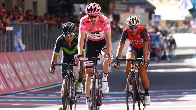 Dumoulin : "Je serais content que Nibali et Quintana perdent le podium"