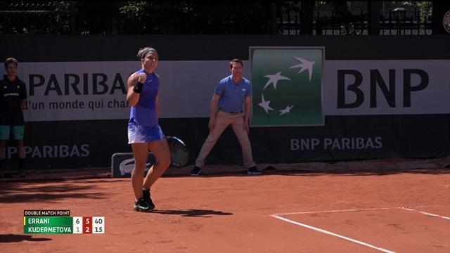 Errani et Watson se rapprochent du Graal en qualifications, Janvier s’arrête tout près