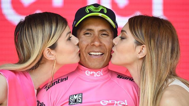 Giro 2017: Nairo sale muy poco más líder de la montaña y puede perderlo todo en la crono final