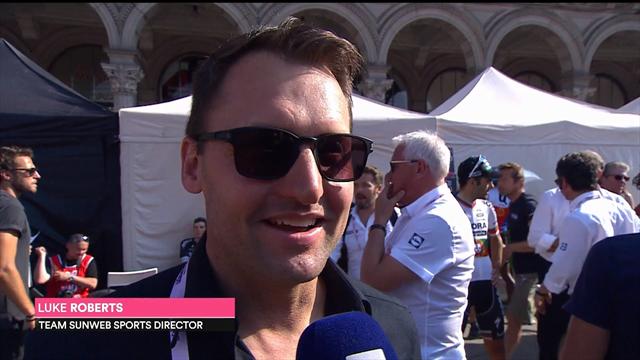 Roberts: "Dumuolin aveva grande pressione ma ha meritato di vincere il Giro" Roberts: "Dumuolin aveva grande pressione ma ha meritato di vincere il Giro"