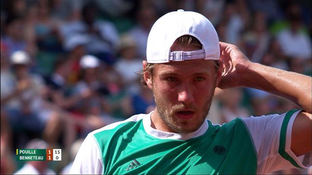 Pouille s’est fait très peur mais Benneteau a fini par céder : les temps forts