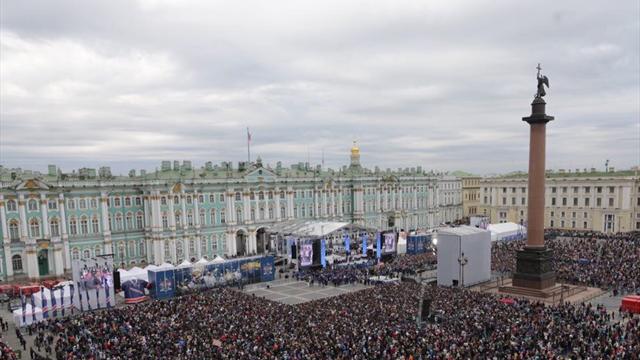СКА провел чемпионский парад в северной столице