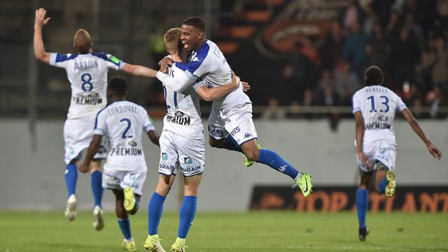 Troyes retrouve la L1, Lorient la quitte 11 ans après