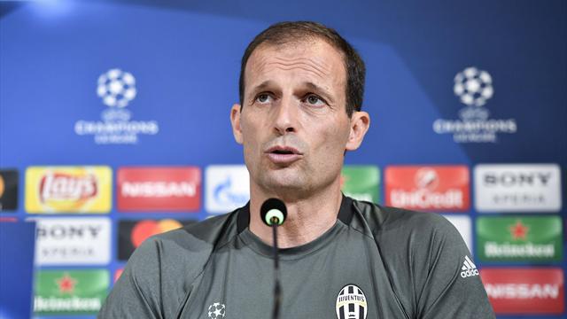 Allegri: "Barcellona e Real Madrid sono le favorite per vincere la Champions" Allegri: "Barcellona e Real Madrid sono le favorite per vincere la Champions"