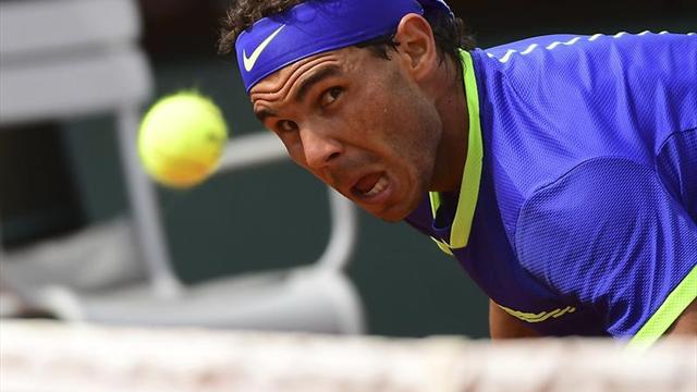 Diego Schwartzman está 2 sets iguales con Novak Djokovic