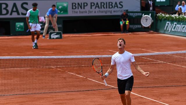 Contre Tsonga, Olivo s’est offert la plus belle victoire de sa carrière