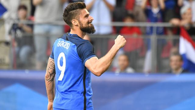 Giroud a encore porté des Bleus ultra-dominateurs