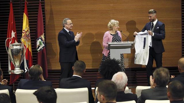 Carmena: "Hoy por hoy es el mejor equipo del Mundo. Y lo tiene Madrid"