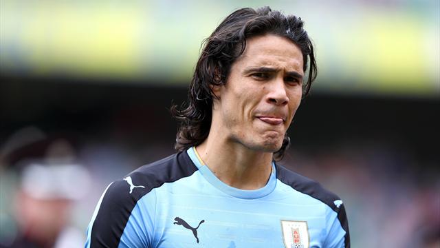 Uruguay : Cavani sort sur blessure