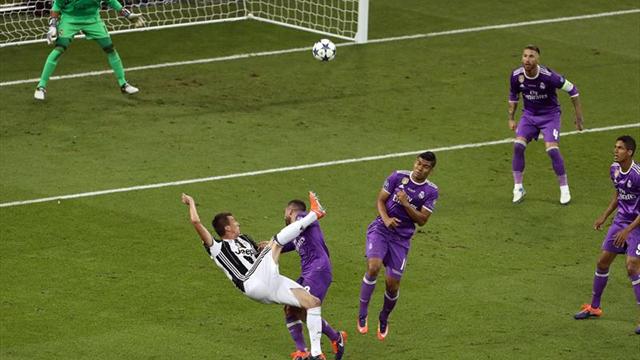 Goles de Mandzukic, Casemiro, Higuain, Griezmann, Alves, CR7 y Alexis en el top 10
