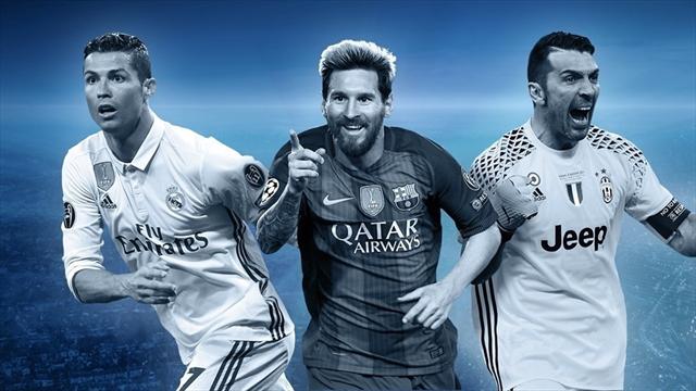 El equipo ideal de la Champions League 2016-17 El equipo ideal de la Champions League 2016-17
