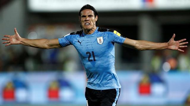 Cavani descartado para el amistoso de Uruguay ante Italia por una lesión muscular