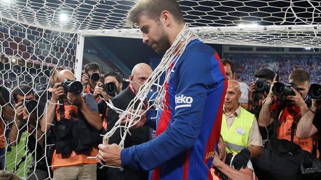 Piqué le restó importancia a los títulos recientes del Real Madrid