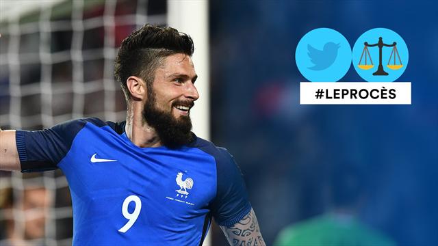 Le procès Twitter : Giroud n'est-il bon qu'à marquer contre des petites nations en match amical ?