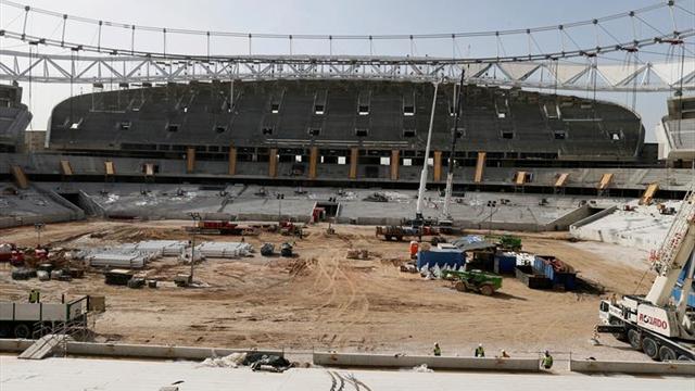 Hallan bomba de la guerra civil española en estadio español