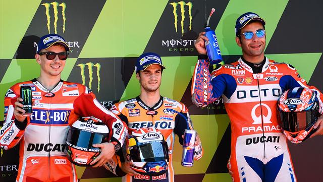 Pedrosa in pole davanti a Lorenzo! Male la Yamaha, Valentino Rossi solo 13mo