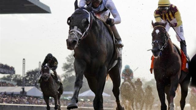 Victoria de Tapwrit en la Belmont Stakes