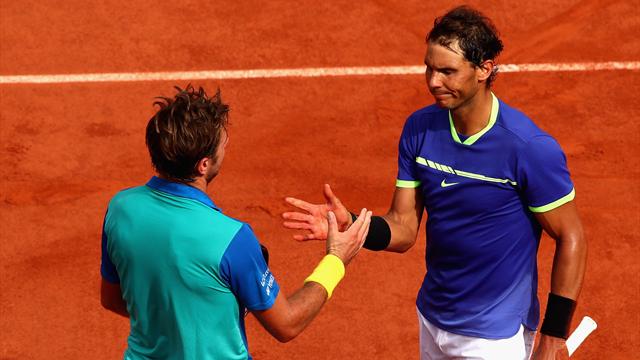 Entre le roi Rafa et Wawrinka, il y avait une terre d’écart : Les temps forts de la finale
