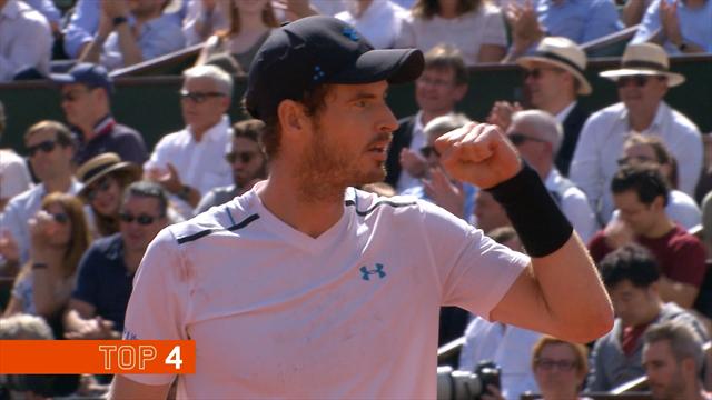 Top 10 Shots: Nadal howitzer, Murray magic and the Stanimal… Top 10 Shots: Nadal howitzer, Murray magic and the Stanimal…