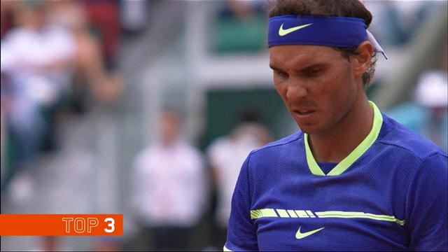 Forehands, lobs and rallies - Top 5 shots from Men's Final Forehands, lobs and rallies - Top 5 shots from Men's Final