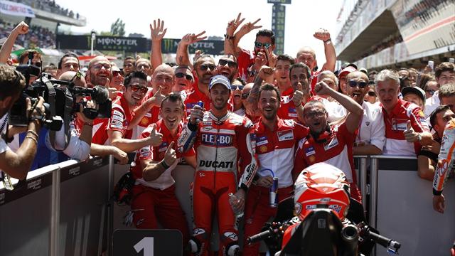 Dovizioso : "Pour la première fois, j'ai gagné sans pousser à 100% !" Dovizioso : "Pour la première fois, j'ai gagné sans pousser à 100% !"