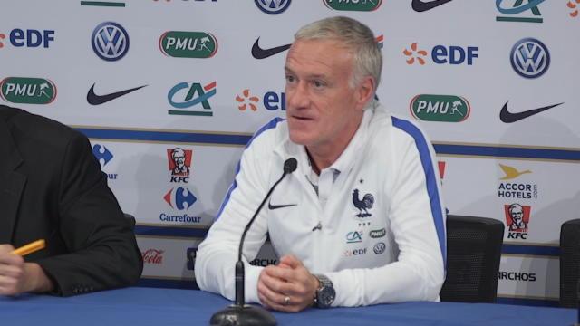Deschamps salue le travail de l’Angleterre sur la formation