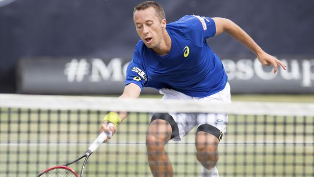 Mühevoller Auftakt - Kohlschreiber und Brown stehen im Achtelfinale