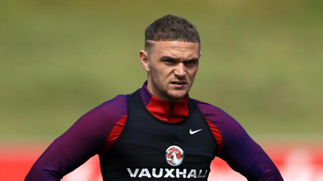 Kieran Trippier makes debut in England's friendly against France