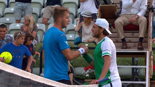 Trois sets, deux tie-breaks, un match au couteau : le résumé de la victoire de Pouille contre Struff