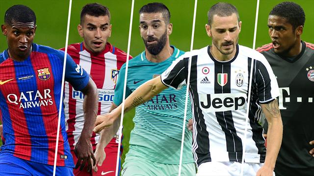 Marlon, Correa, Arda, Bonucci y Douglas Costa, los nombres del día Marlon, Correa, Arda, Bonucci y Douglas Costa, los nombres del día