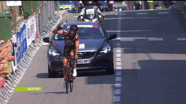 La 1re étape et le maillot rouge pour Julien Loubet La 1re étape et le maillot rouge pour Julien Loubet