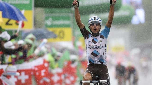 El italiano Pozzovivo se lleva la sexta etapa y arrebata el liderato a Caruso
