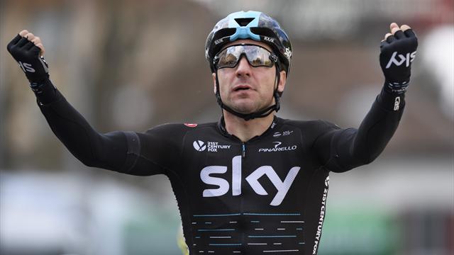Puissant et véloce, Viviani a réglé sans difficulté le sprint Puissant et véloce, Viviani a réglé sans difficulté le sprint