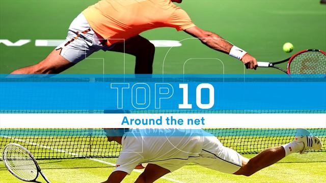 Top 10: Federer, Nadal e gli altri, quando il tennista "aggira" anche la rete Top 10: Federer, Nadal e gli altri, quando il tennista "aggira" anche la rete